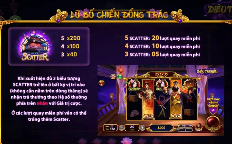 Điêu Thuyền: Slot Game Lấy Cảm Hứng Từ Truyền Thuyết Đông Phương 4 Bieu Tuong Scatter dieu thuyen