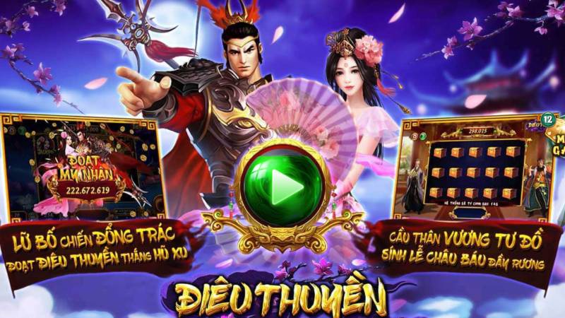 Điêu Thuyền: Slot Game Lấy Cảm Hứng Từ Truyền Thuyết Đông Phương